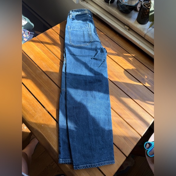 MOTHER Women's Blue Straight Jeans - Picture 9 of 9